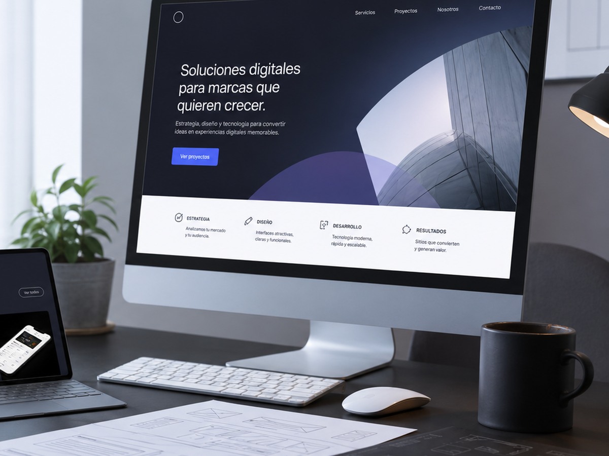 Diseño y desarrollo de un sitio web profesional